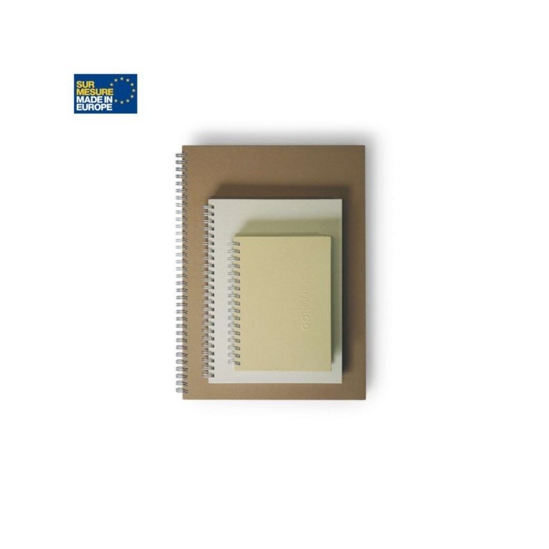 Cahier souple à spirales